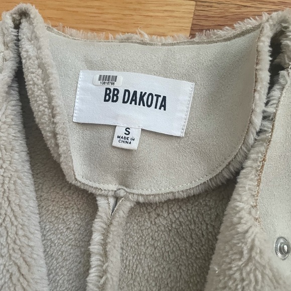 BB Dakota Fleece Moto Jacket - Picture 5 of 7